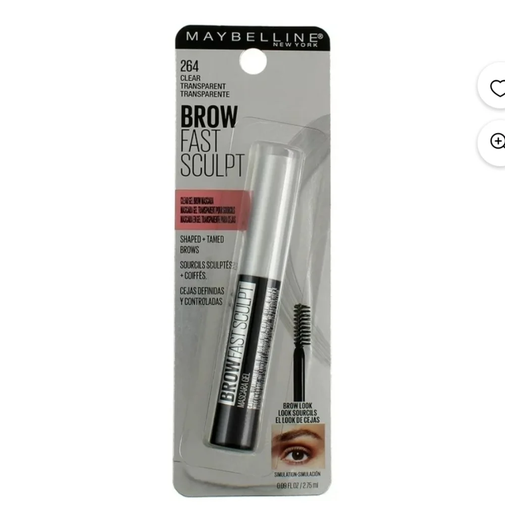 LAST ONE 🔥Maybelline Brow Fast Sculpt Eyebrow Gel Mascara Clear 264